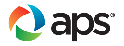 Logo for APS